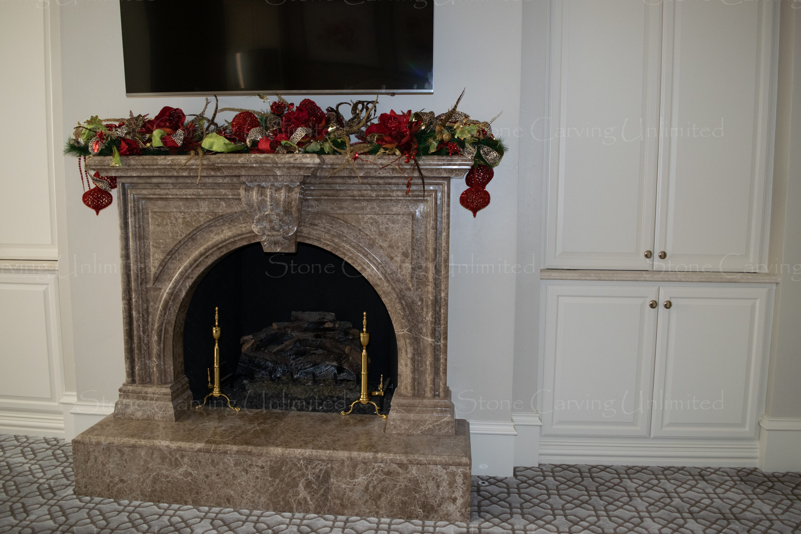 Fireplace Mantels | Stone Carving Unlimited